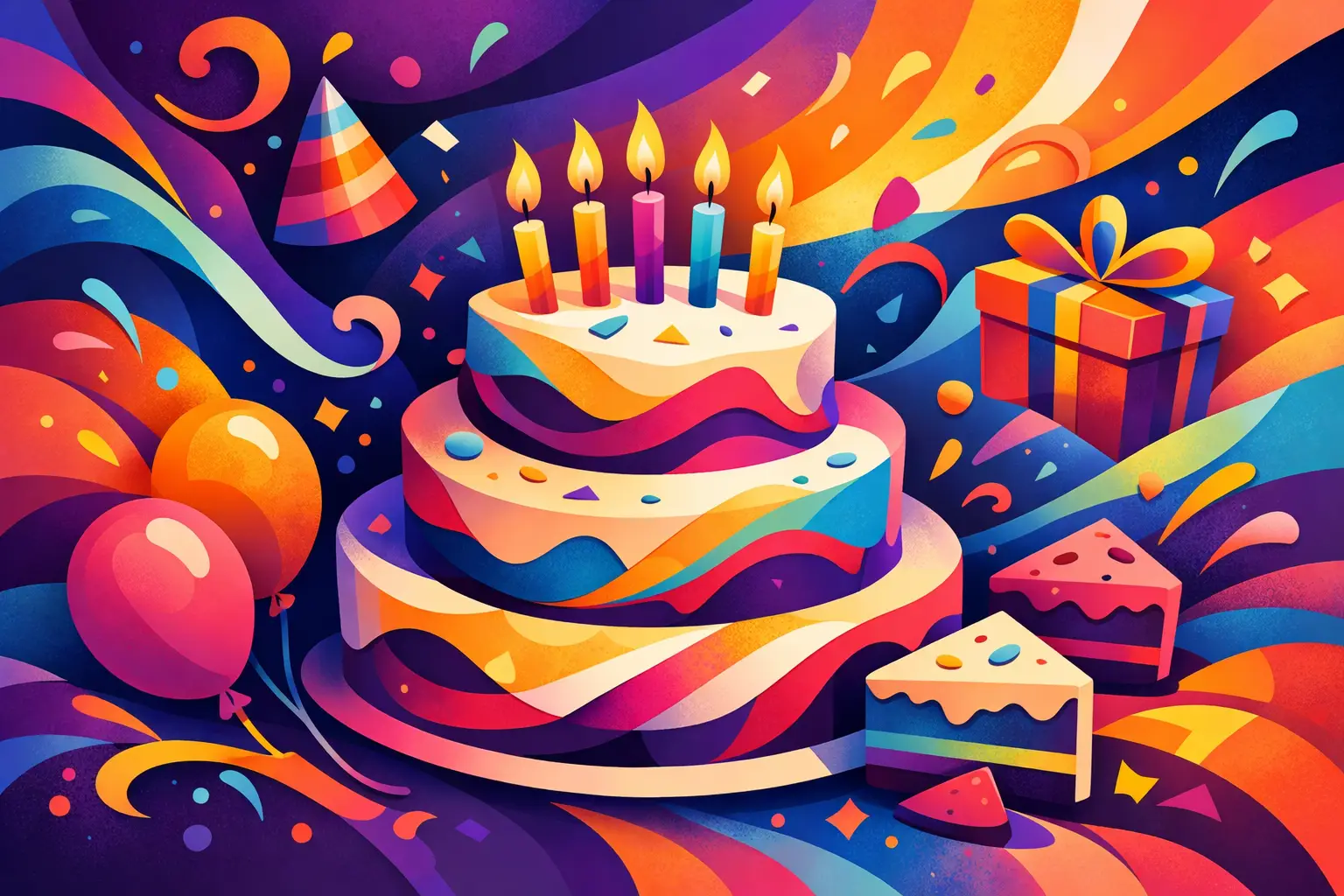 Personalize your birthday cake