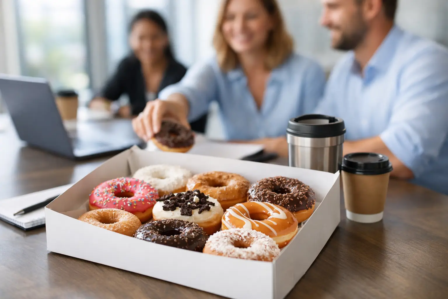 Ordering donuts for the office - here's how to do it right