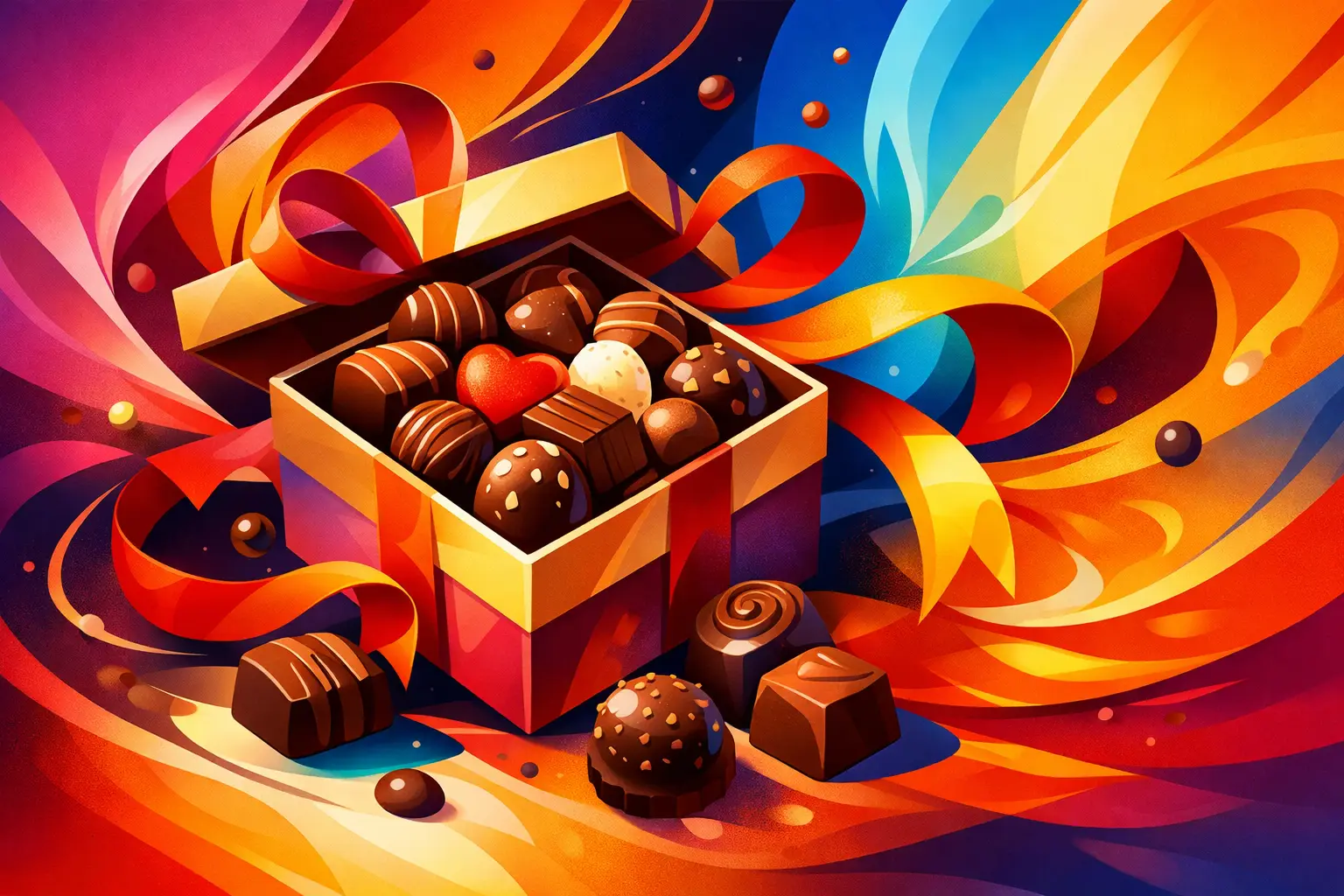 Geschenkbox mit Schokolade richtig wählen