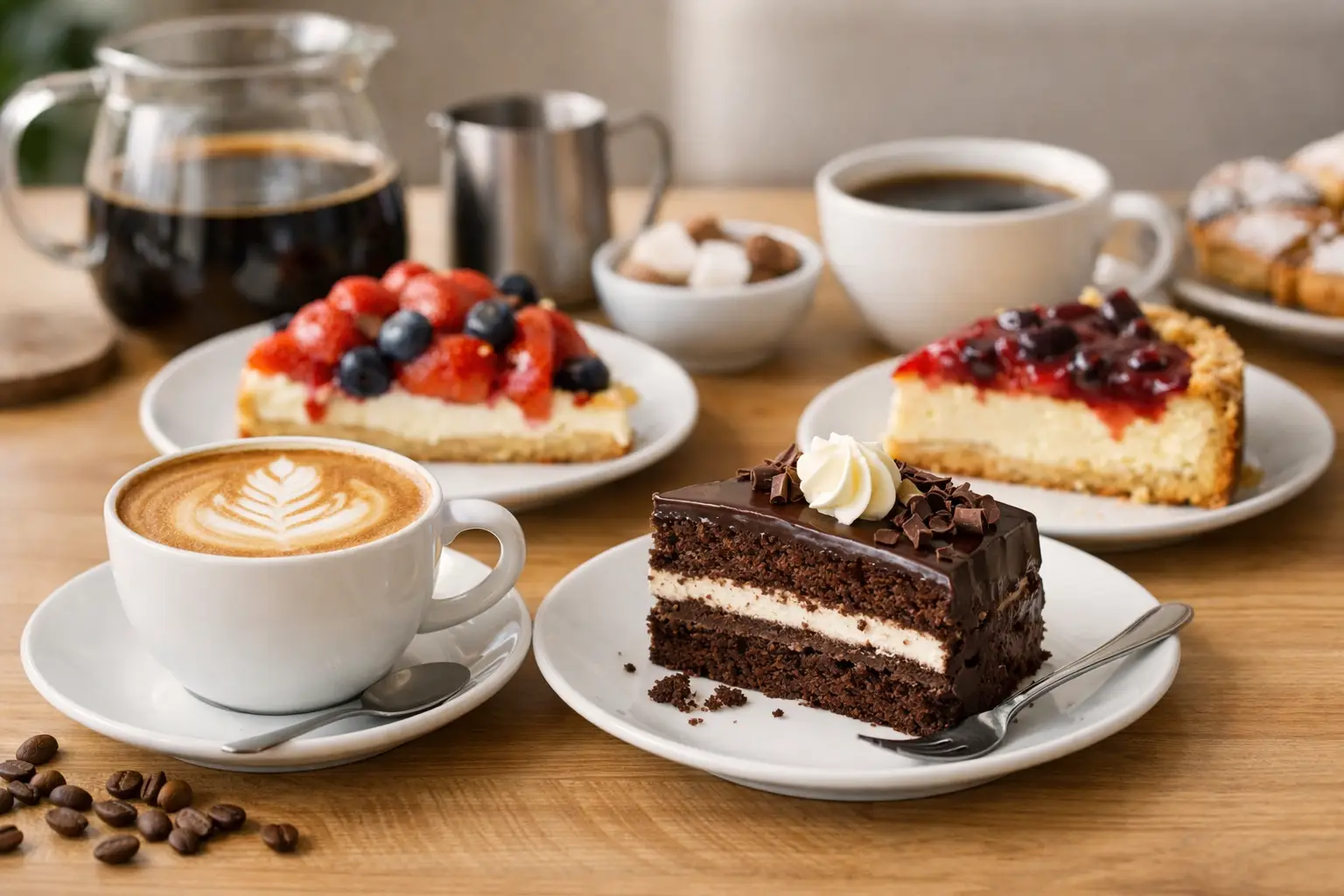 Combining coffee and cake made easy
