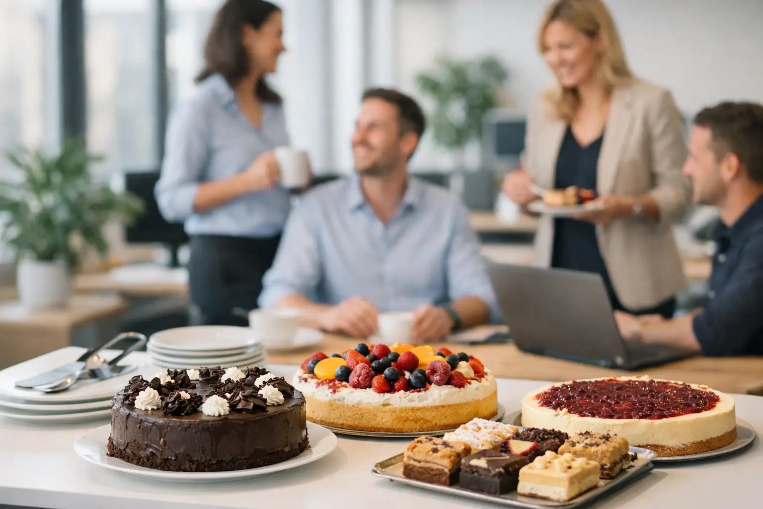 Ordering cakes for the office made easy