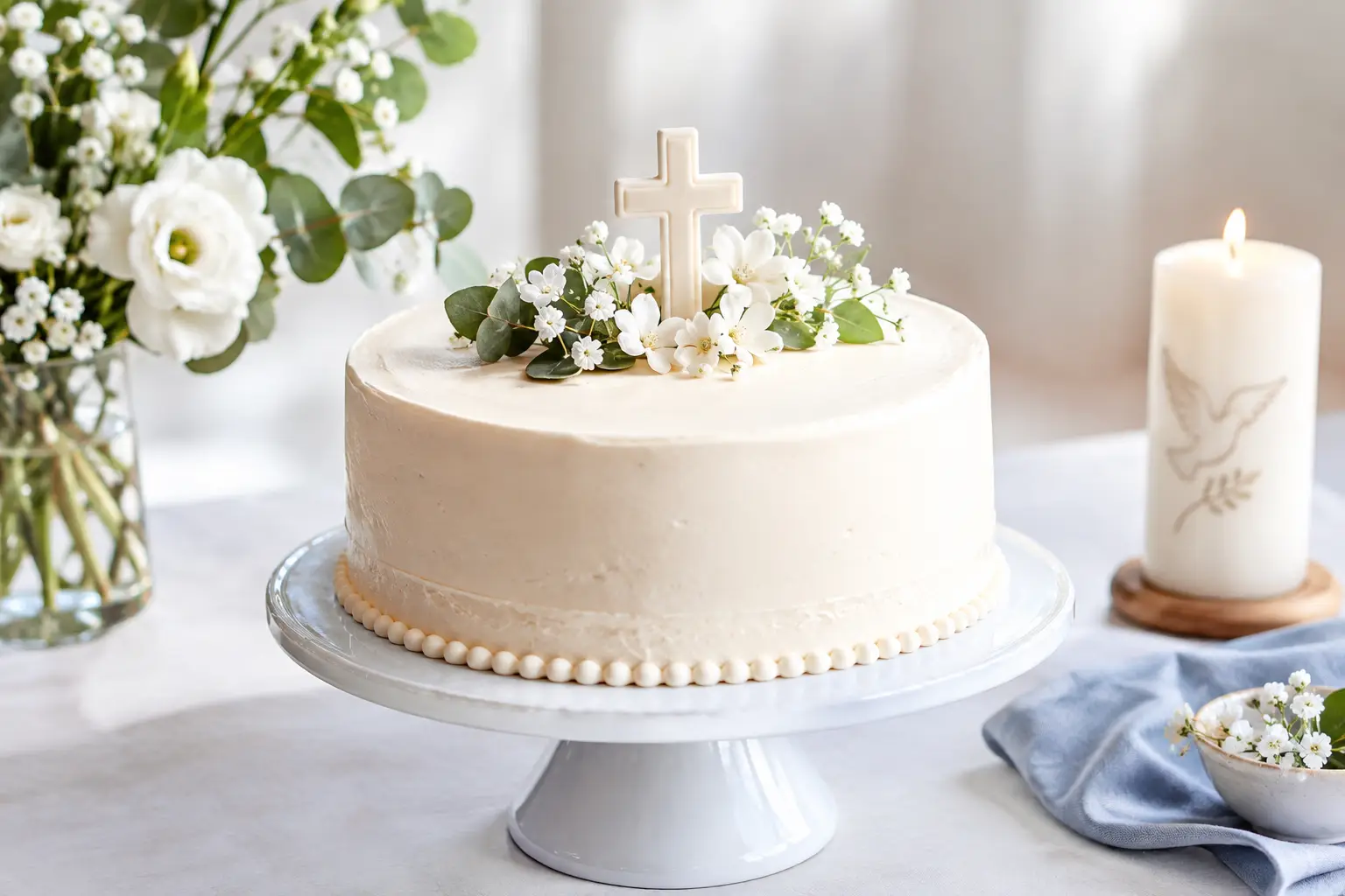 Choosing a cake for a christening is easy