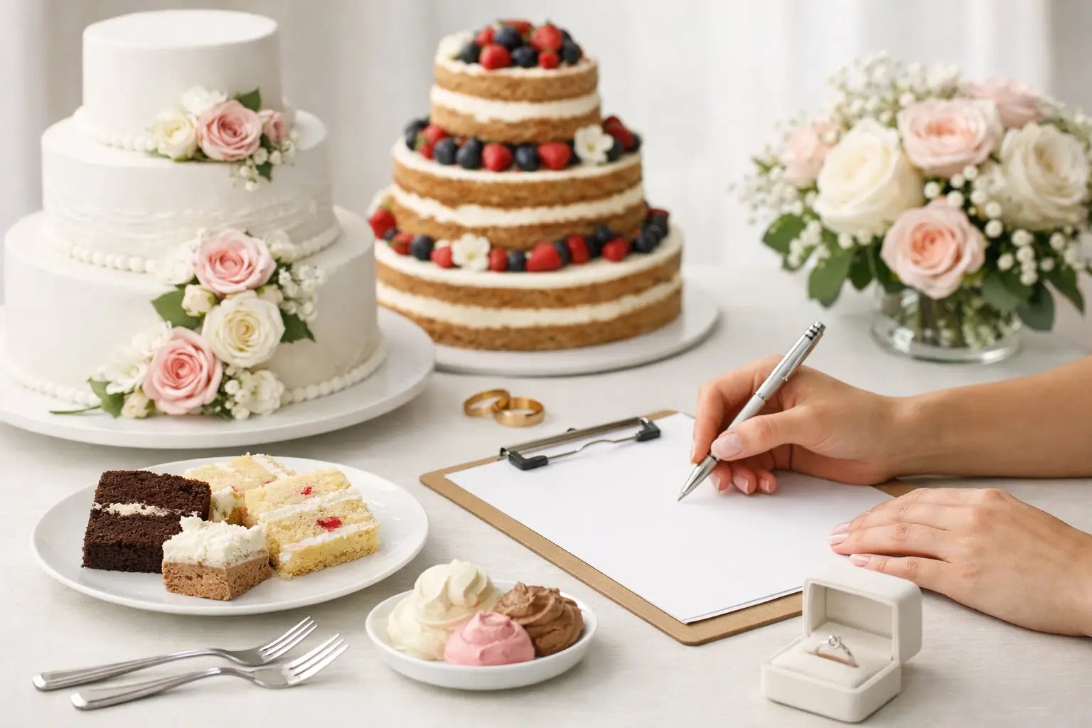 Guide to choosing a wedding cake