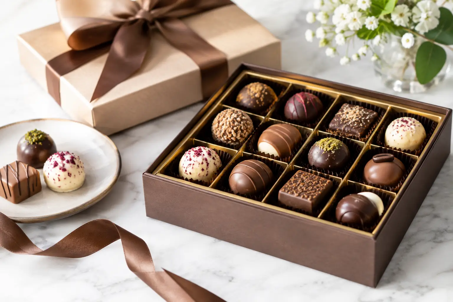 Pralinen Auswahl Guide für feine Geschenke