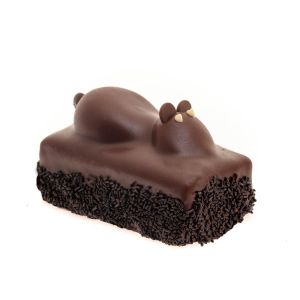 Chocolate mouse children's dessert