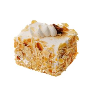 Almond cake slice